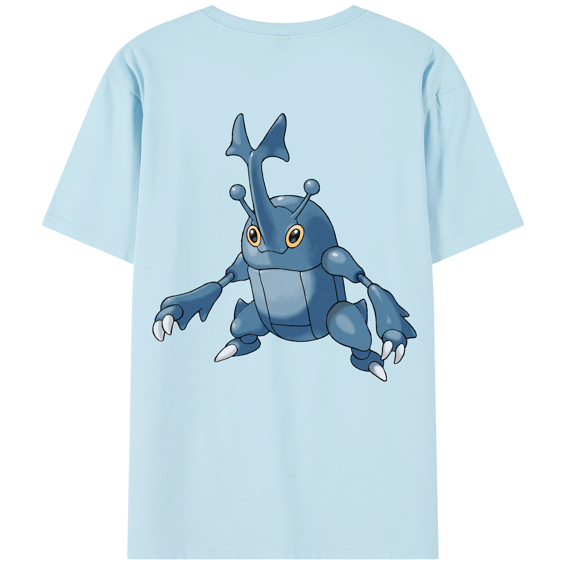 （画像用） ポケットモンスター Pokémon 綿100％半袖Tシャツ（背面プリント）